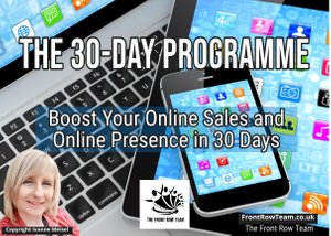 The VivaMK Front Row 30-Day Programme to boost your online sales and online presence
