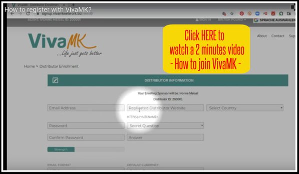 Become a VivaMK distributor on this catalogue webpage