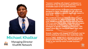 Leading with Impact Review VivaMK MD Michael Khatkar