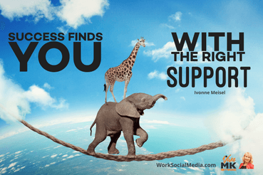 Sucess finds you with the right Support VivaMK