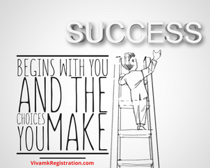 Success begins with you and the choices you make WorkSocialMedia