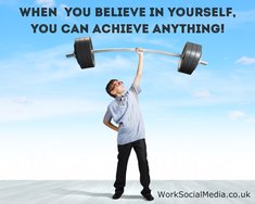 believe and you can achieve anything
